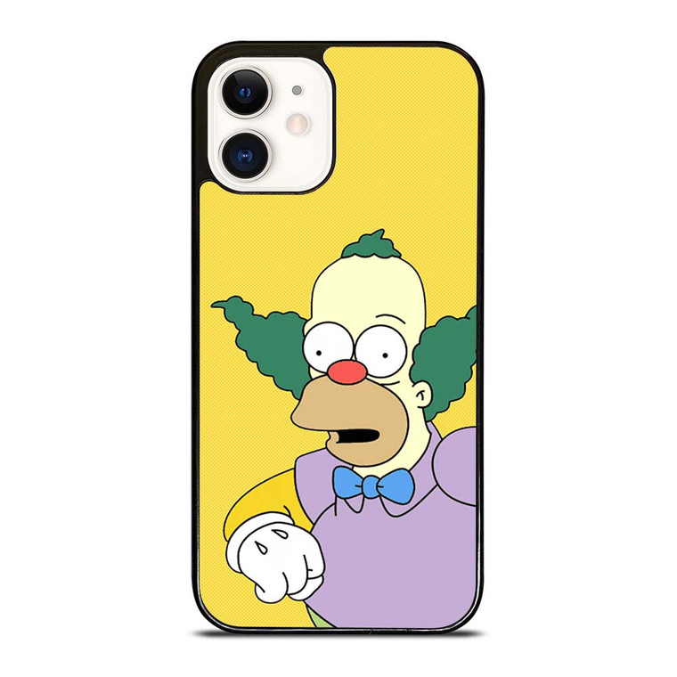 KRUSTY THE CLOWN CARTOON iPhone 12 Case Cover