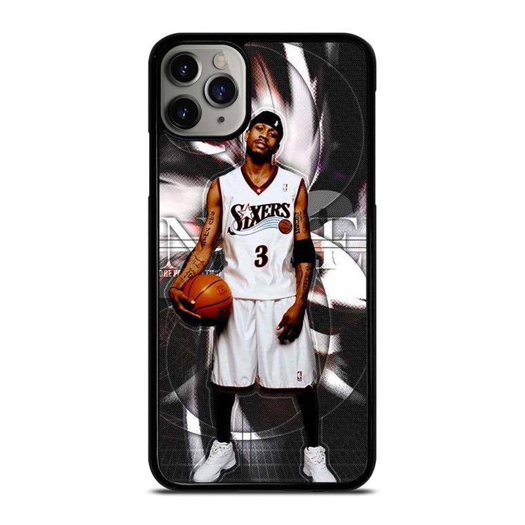ALLEN IVERSON 3 SIXERS NBA iPhone 11 Pro Max Case Cover