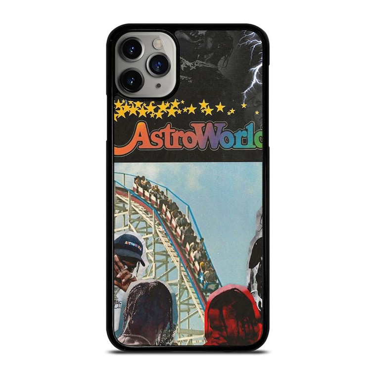 ASTROWORLD TRAVIS SCOTT COLLAGE iPhone 11 Pro Max Case Cover