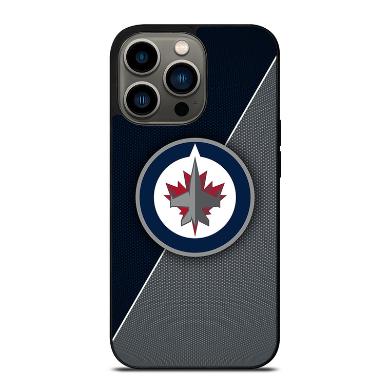 WINNIPEG JETS NHL HOCKEY LOGO iPhone 13 Pro Case Cover