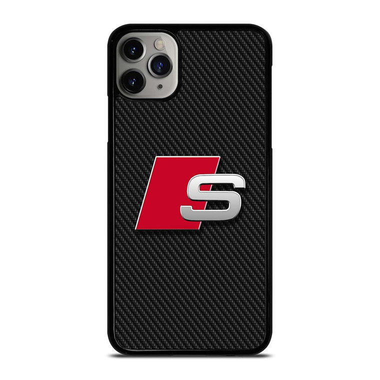 AUDI S CARBON LOGO iPhone 11 Pro Max Case Cover