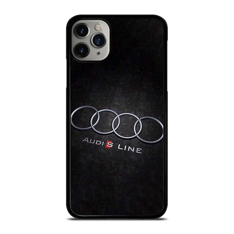 AUDI S LINE CAR EMBLEM iPhone 11 Pro Max Case Cover AUDI S LINE CAR EMBLEM iPhone 11 Pro Max Case Cover