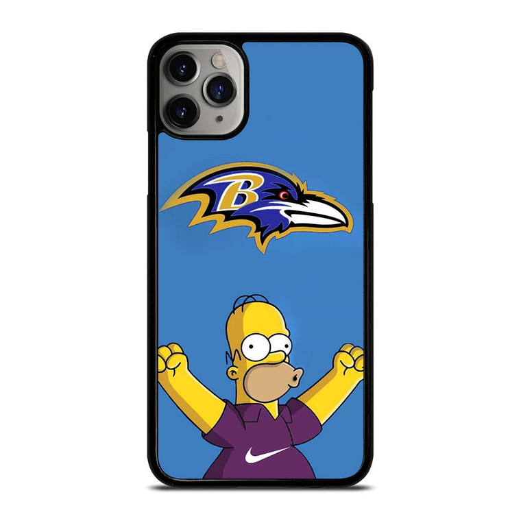BALTIMORE RAVENS NIKE THE SIMPSONS iPhone 11 Pro Max Case Cover BALTIMORE RAVENS NIKE THE SIMPSONS iPhone 11 Pro Max Case Cover