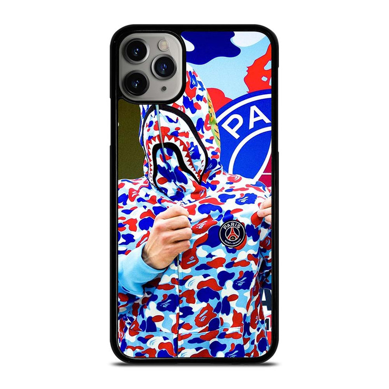BAPE CAMO PARIS SAINT GERMAIN iPhone 11 Pro Max Case Cover