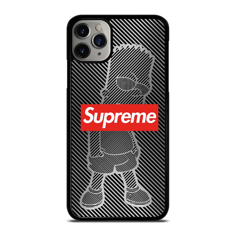 BART SIMPSON STRIPE SUPREME iPhone 11 Pro Max Case Cover