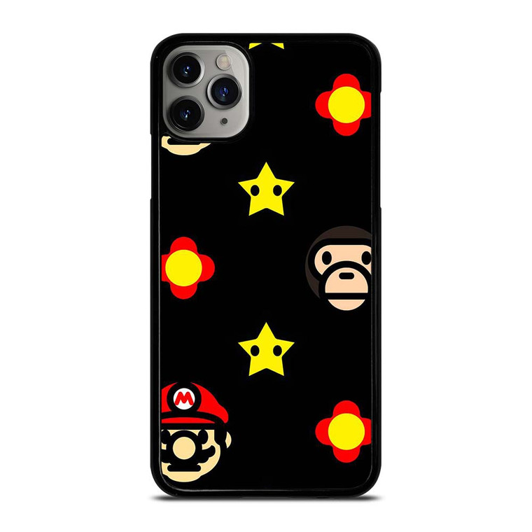 BATHING APE BAPE MARIO BROS iPhone 11 Pro Max Case Cover