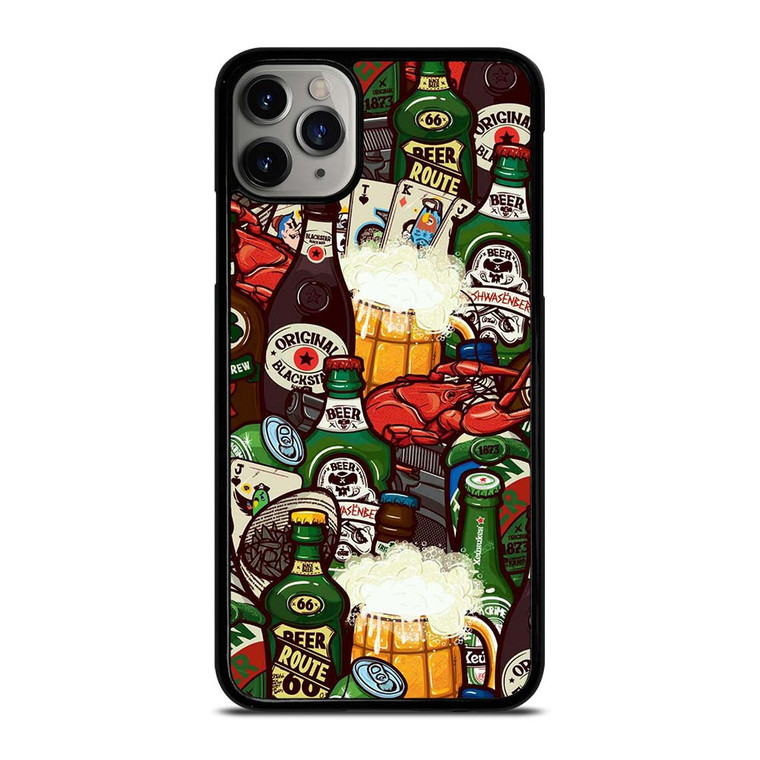 BEER BOTTLE CARTOON iPhone 11 Pro Max Case Cover BEER BOTTLE CARTOON iPhone 11 Pro Max Case Cover