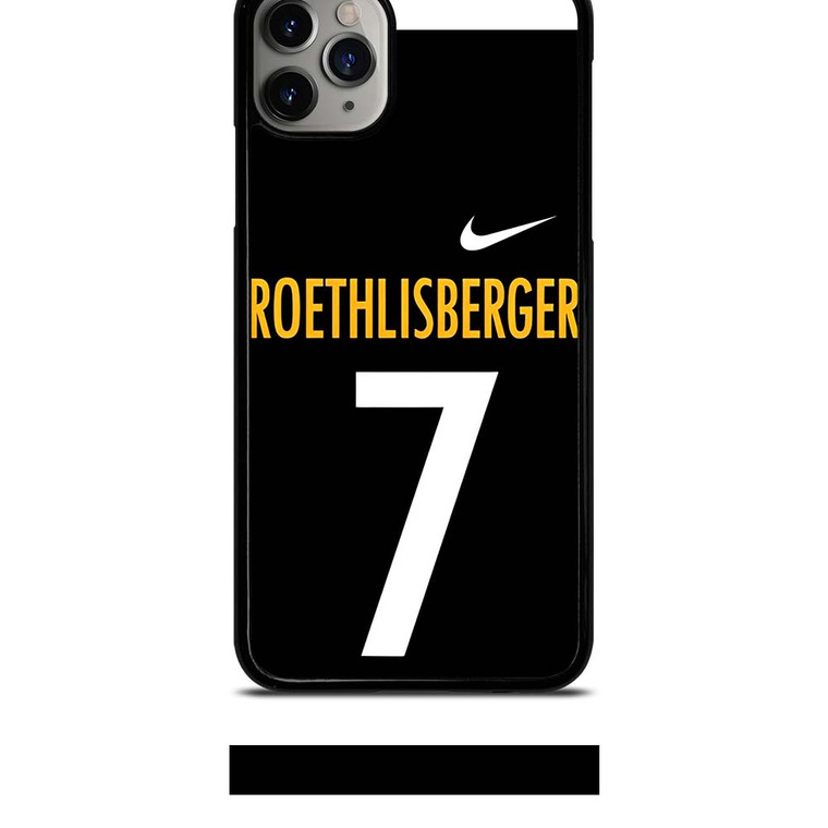 BEN ROETHLISBERGER PITTSBURGH STEELERS NIKE iPhone 11 Pro Max Case Cover BEN ROETHLISBERGER PITTSBURGH STEELERS NIKE iPhone 11 Pro Max Case Cover