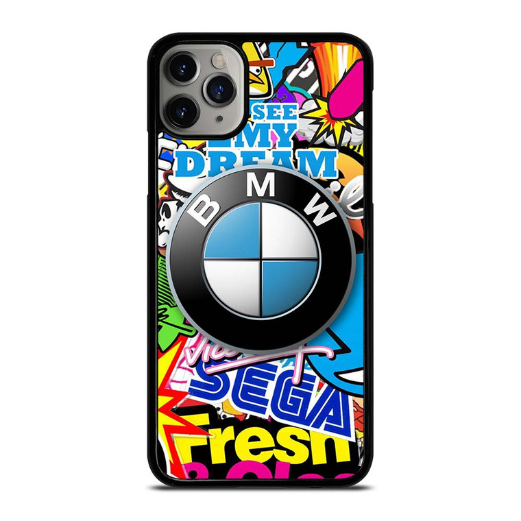 BMW STICKER BOMB iPhone 11 Pro Max Case Cover
