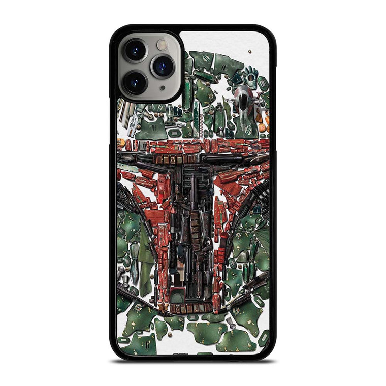 BOBA FETT STAR WARS MOZAIC iPhone 11 Pro Max Case Cover