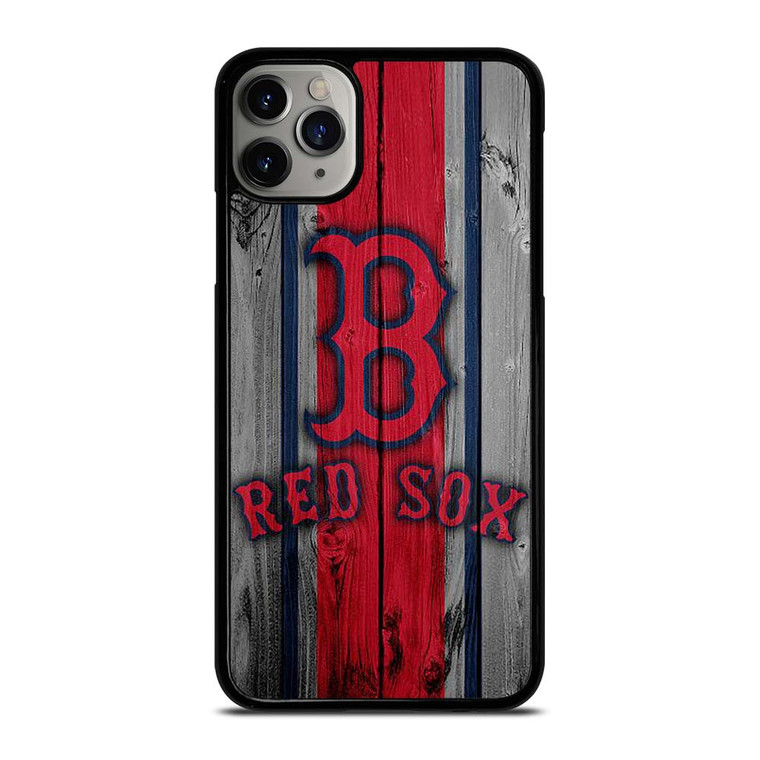 BOSTON RED SOX WOODEN LOGO iPhone 11 Pro Max Case Cover