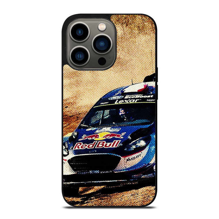WRC RALLY SEBASTIEN OGIER FORD iPhone 13 Pro Case Cover