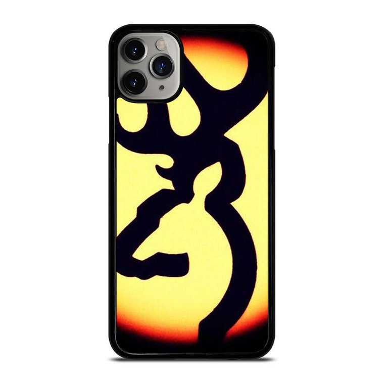 BROWNING SILHOUETTE LOGO iPhone 11 Pro Max Case Cover