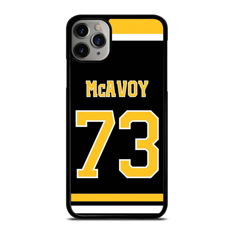 CHARLIE MCAVOY BOSTON BRUINS NHL iPhone 11 Pro Max Case Cover