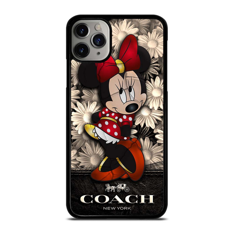 COACH FLOWER MINNIE MOUSE iPhone 11 Pro Max Case Cover