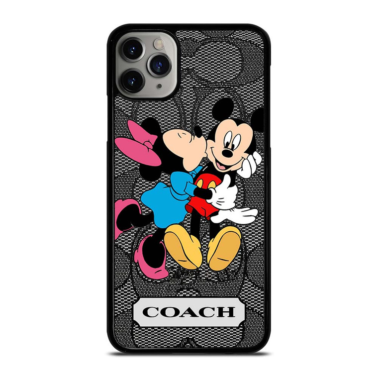 COACH MINNIE MICKEY MOUSE KISS iPhone 11 Pro Max Case Cover