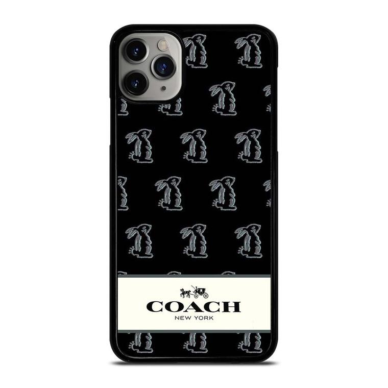COACH NEW YORK BUNNY iPhone 11 Pro Max Case Cover