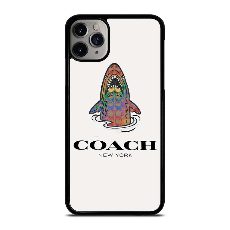 COACH NEW YORK SHARK iPhone 11 Pro Max Case Cover