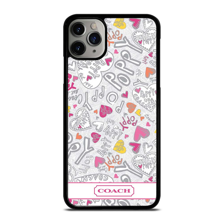 COACH POPPY COLOR iPhone 11 Pro Max Case Cover