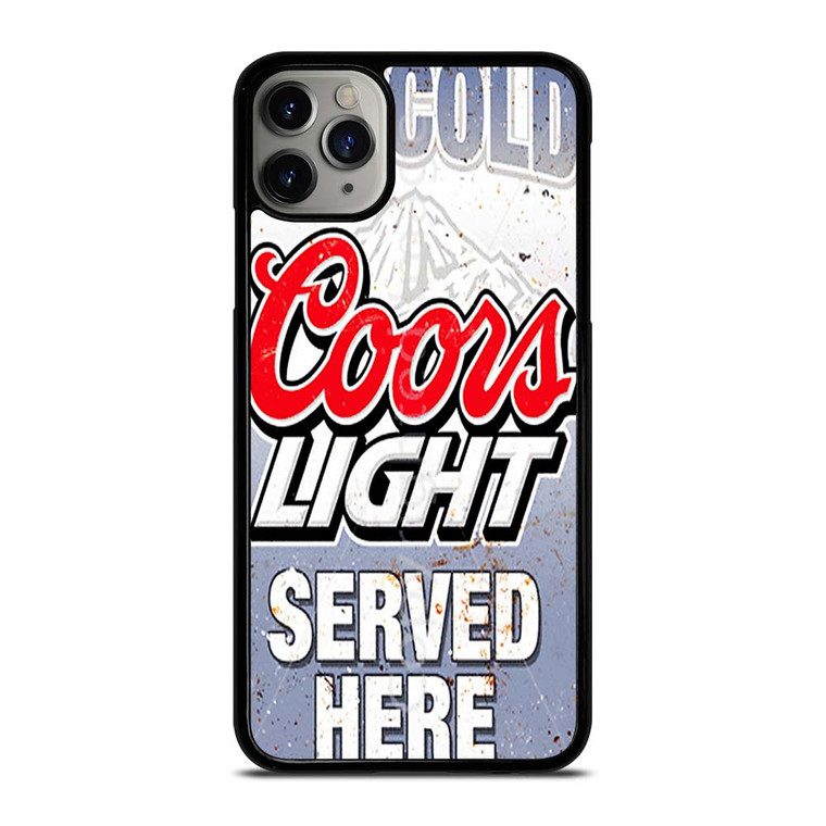 COORS LIGHT BEER ICE GOLD iPhone 11 Pro Max Case Cover