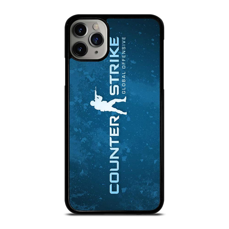 COUNTER STRIKE CSGO LOGO BLUE iPhone 11 Pro Max Case Cover