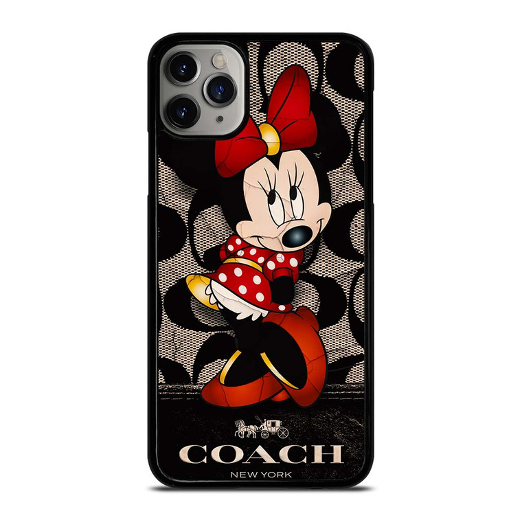 CUTE COACH MINNIE MOUSE iPhone 11 Pro Max Case Cover