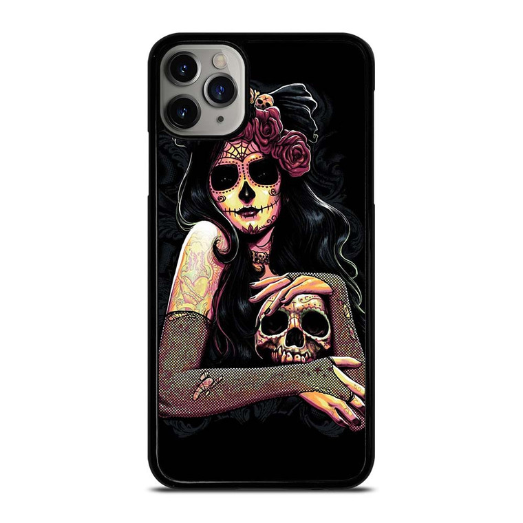 DAY OF THE DEAD ART iPhone 11 Pro Max Case Cover