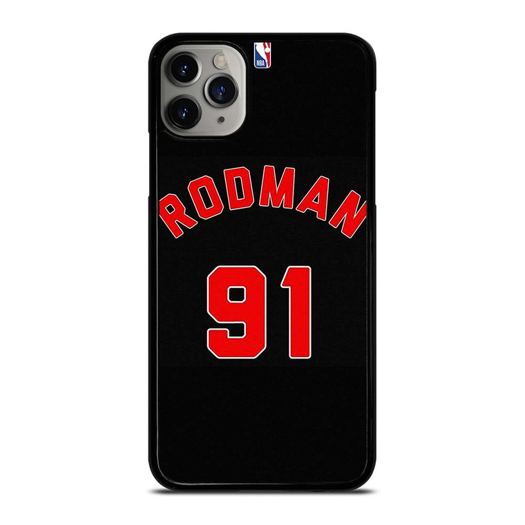 DENNIS RODMAN CHICAGO BULLS iPhone 11 Pro Max Case Cover DENNIS RODMAN CHICAGO BULLS iPhone 11 Pro Max Case Cover