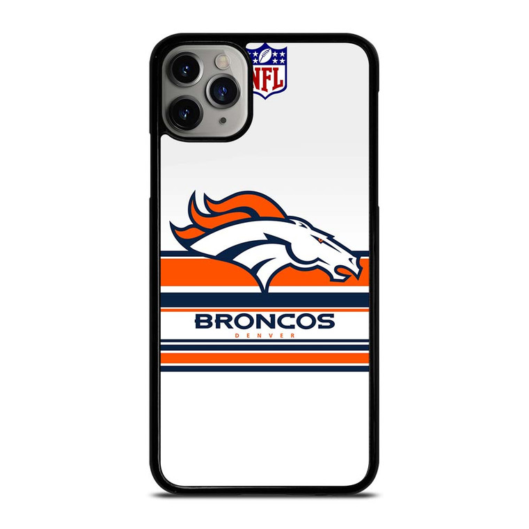 DENVER BRONCOS STRIPE LOGO iPhone 11 Pro Max Case Cover