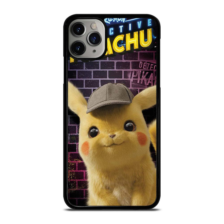 DETECTIVE PIKACHU CUTE POKEMON iPhone 11 Pro Max Case Cover