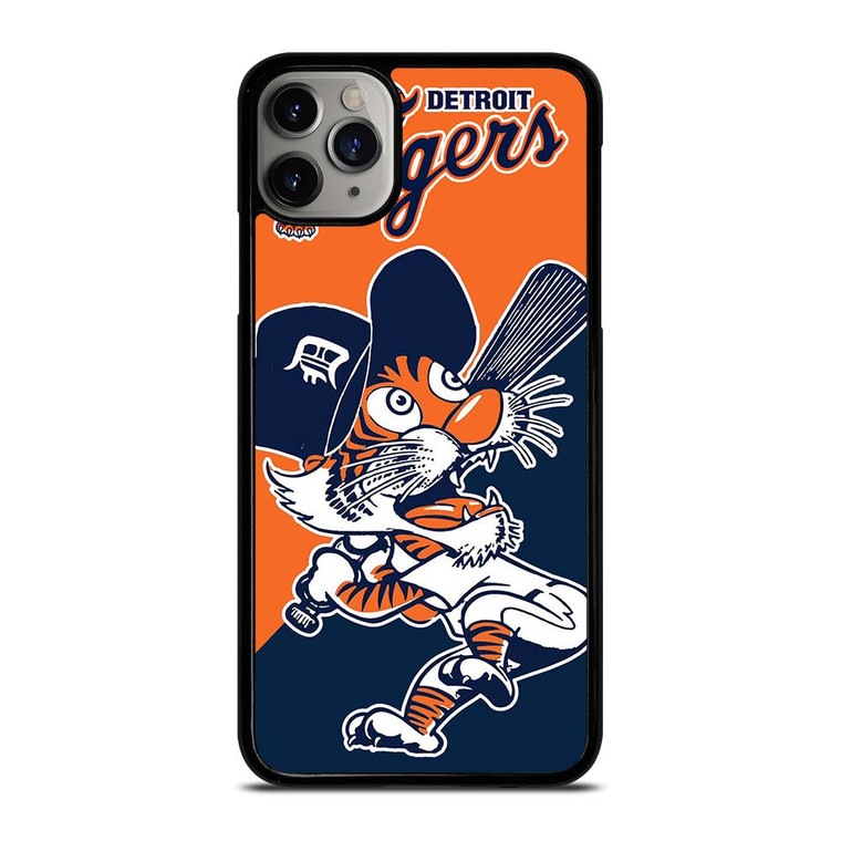DETROIT TIGERS MASCOT MLB LOGO iPhone 11 Pro Max Case Cover
