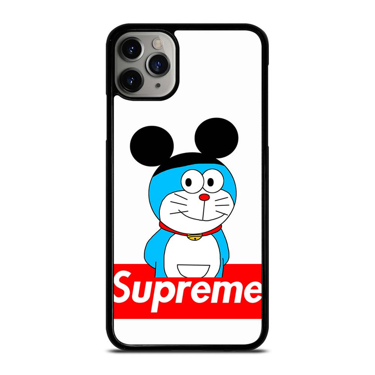 DORAEMON WITH MICKEY SUPREME iPhone 11 Pro Max Case Cover
