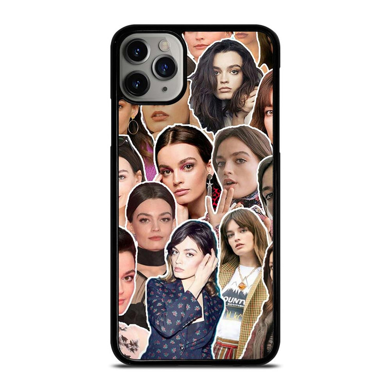 EMMA MACKEY FACE COLLAGE iPhone 11 Pro Max Case Cover