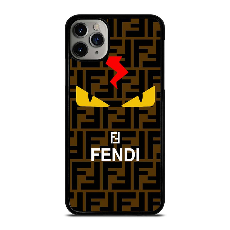 FENDI ROMA EYES LOGO 2 iPhone 11 Pro Max Case Cover