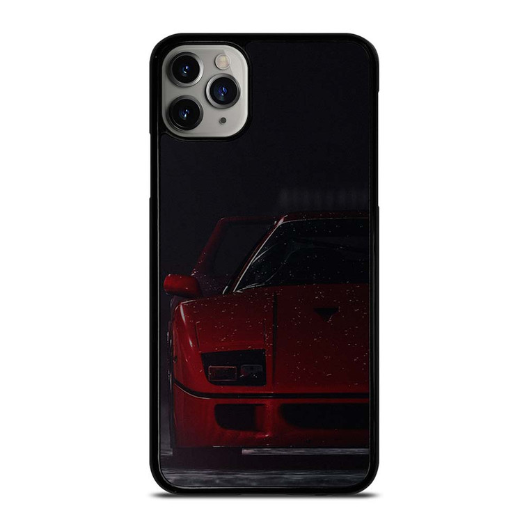 FERRARI F40 VINTAGE SUPERCAR 2 iPhone 11 Pro Max Case Cover