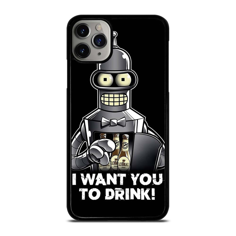 FUTURAMA BENDER QUOTE iPhone 11 Pro Max Case Cover