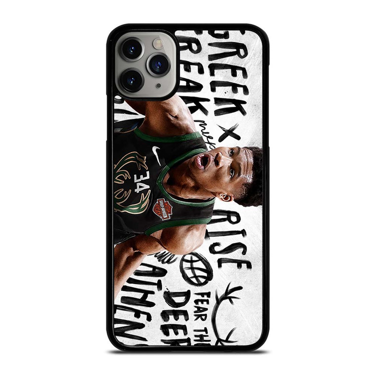 GIANNIS ANTETOKOUNMPO MILWAUKEE BUCKS 2 iPhone 11 Pro Max Case Cover
