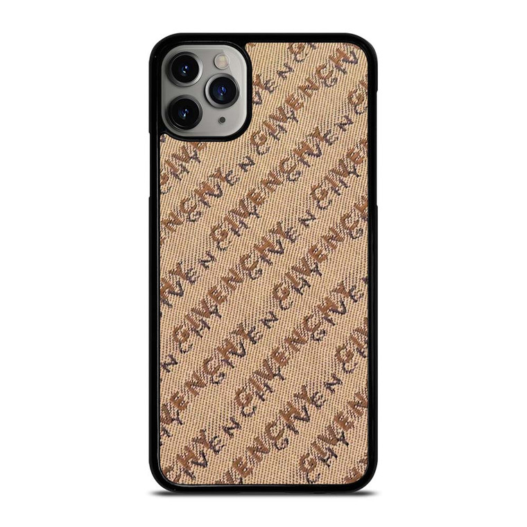 GIVENCHY PARIS LOGO PATTERN 2 iPhone 11 Pro Max Case Cover