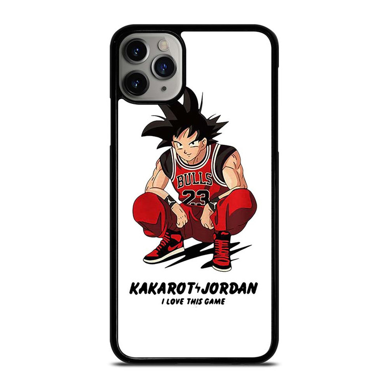 GOKU CHICAGO BULLS KAKAROT JORDAN iPhone 11 Pro Max Case Cover