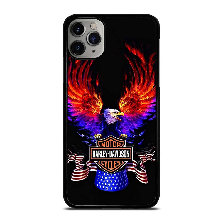 HARLEY DAVIDSON FLAME SWING iPhone 11 Pro Max Case Cover