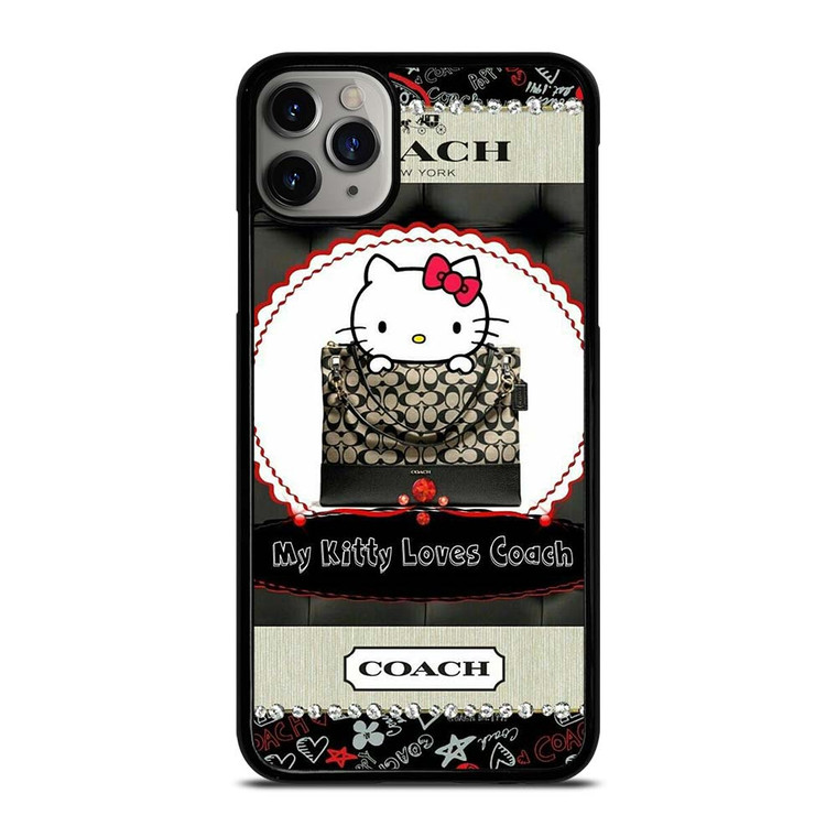 HELLO KITTY LOVES COACH iPhone 11 Pro Max Case Cover