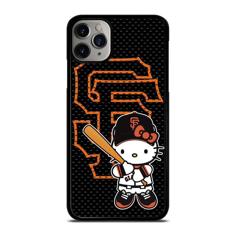 HELLO KITTY SAN FRANCISCO GIANTS MLB iPhone 11 Pro Max Case Cover