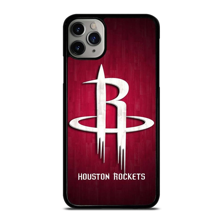 HOUSTON ROCKETS WOODEN LOGO 2 iPhone 11 Pro Max Case Cover