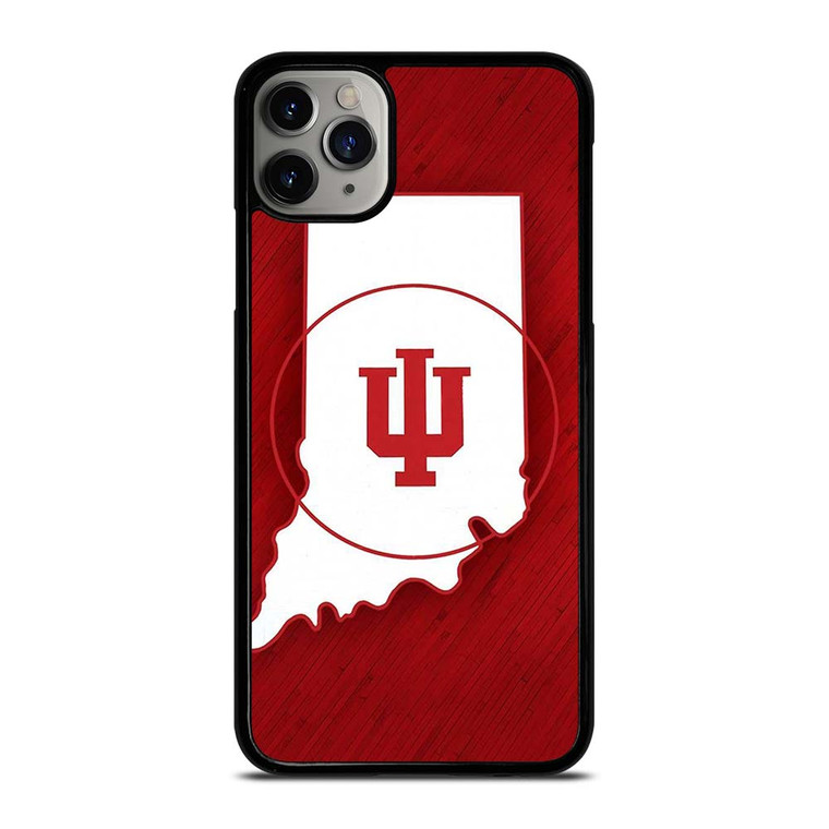 INDIANA HOOSIERS STATE OF MIND SYMBOL iPhone 11 Pro Max Case Cover
