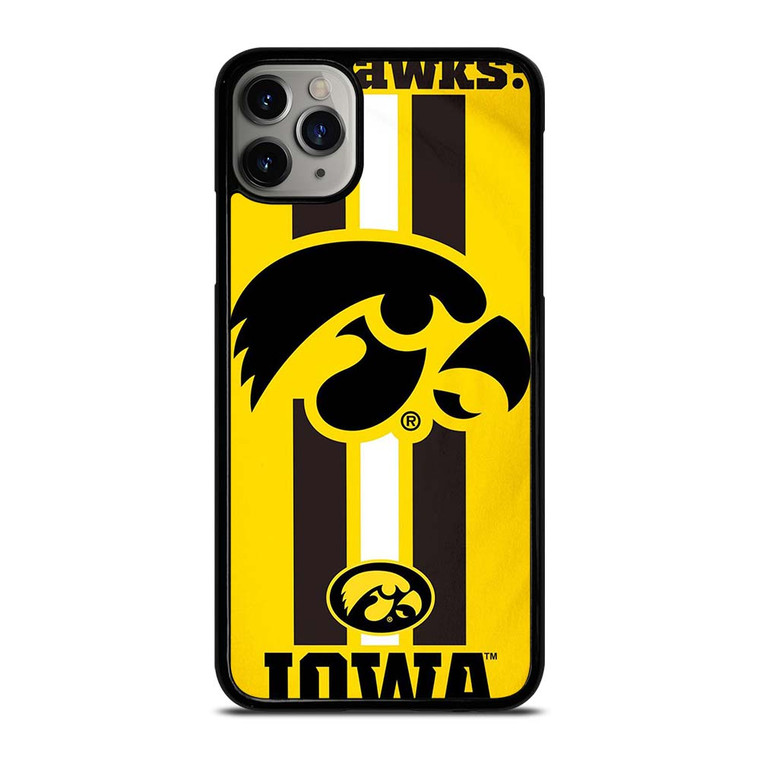 IOWA HAWKEYES FLAG iPhone 11 Pro Max Case Cover