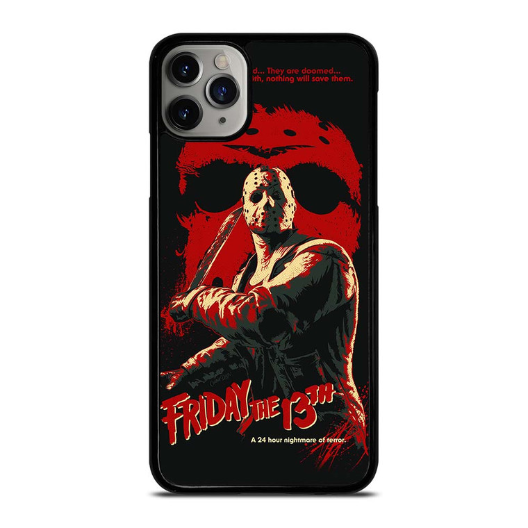 JASON FRIDAY THE 13TH POSTER iPhone 11 Pro Max Case Cover