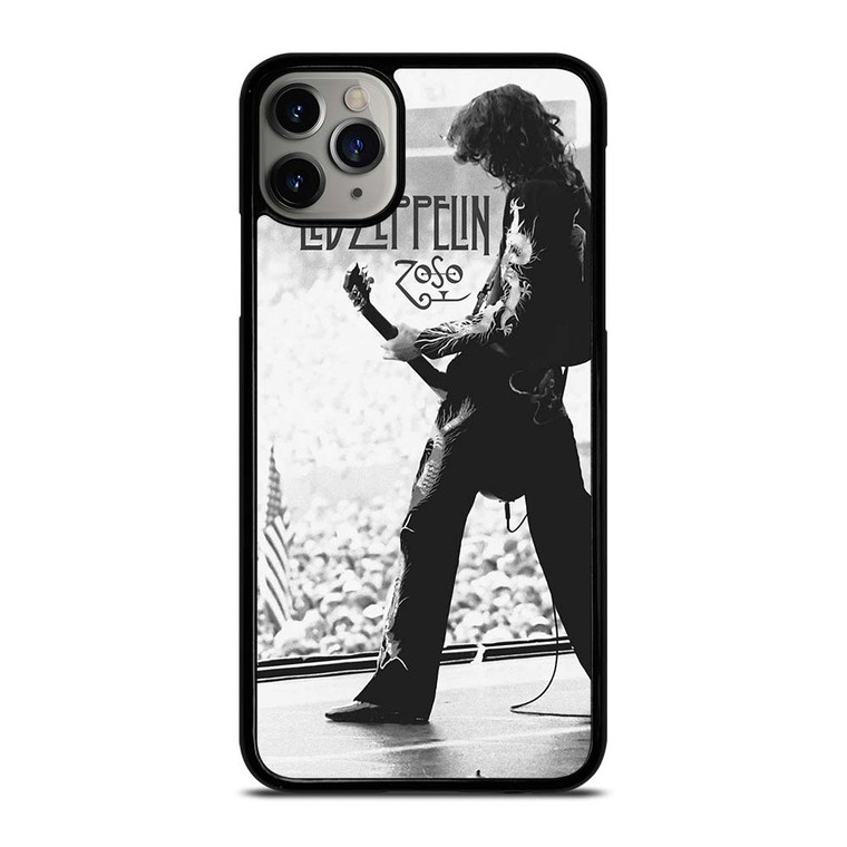 JIMMY PAGE LED ZEPPELIN GUITARIST iPhone 11 Pro Max Case Cover