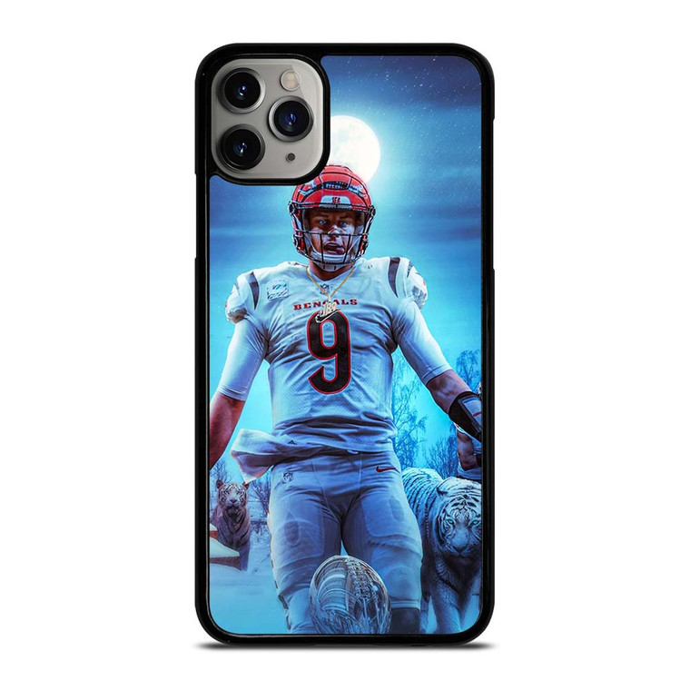 JOE BURROW CINCINNATI BENGALS TIGER iPhone 11 Pro Max Case Cover