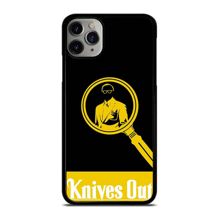 KNIVES OUT DANIEL CRAIG SILHOUETTE iPhone 11 Pro Max Case Cover