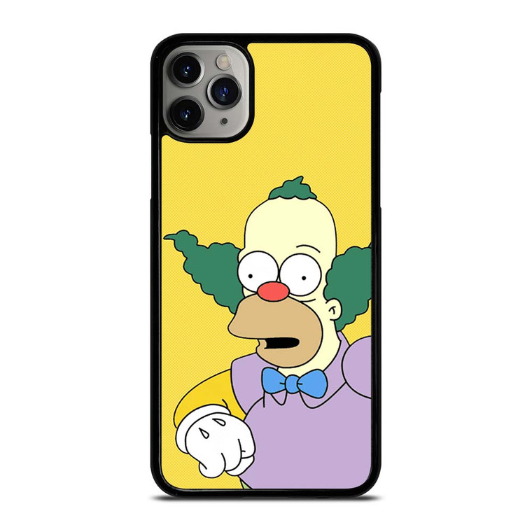 KRUSTY THE CLOWN CARTOON iPhone 11 Pro Max Case Cover